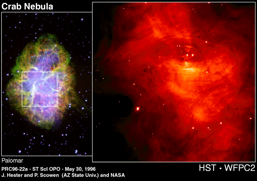 Crab nebula