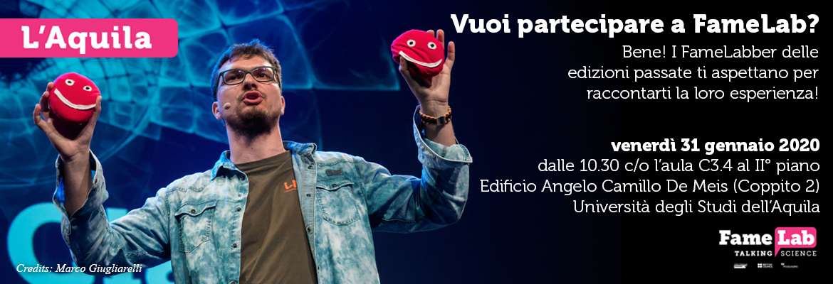 Comunicare la scienza a tutti: FameLab 2020