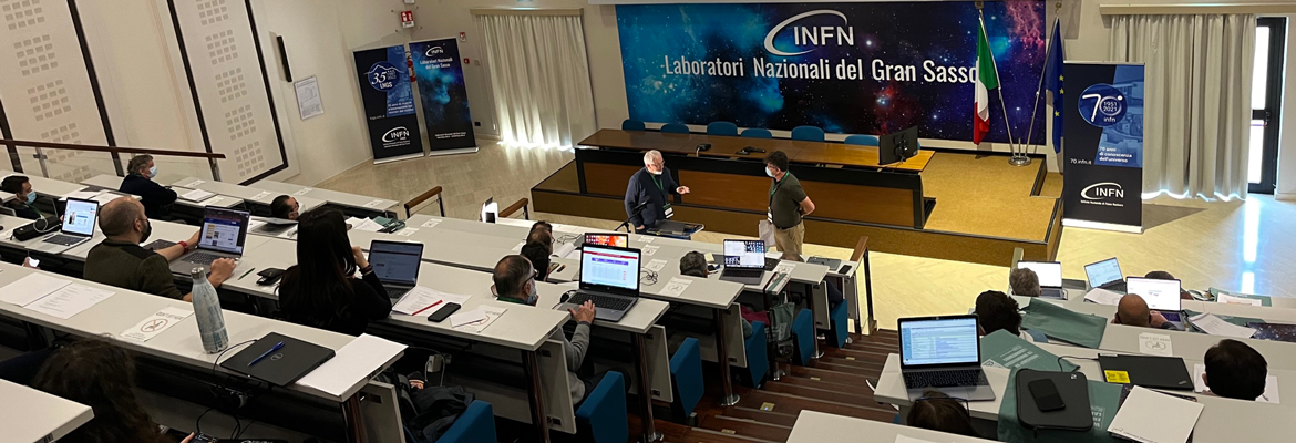 Il primo Workshop internazionale dei Laboratori sotterranei in Europa ai LNGS