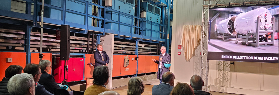 Inaugurata la Bellotti Ion Beam Facility, un’infrastruttura di ricerca intitolata al primo Direttore dei Laboratori Nazionali del Gran Sasso