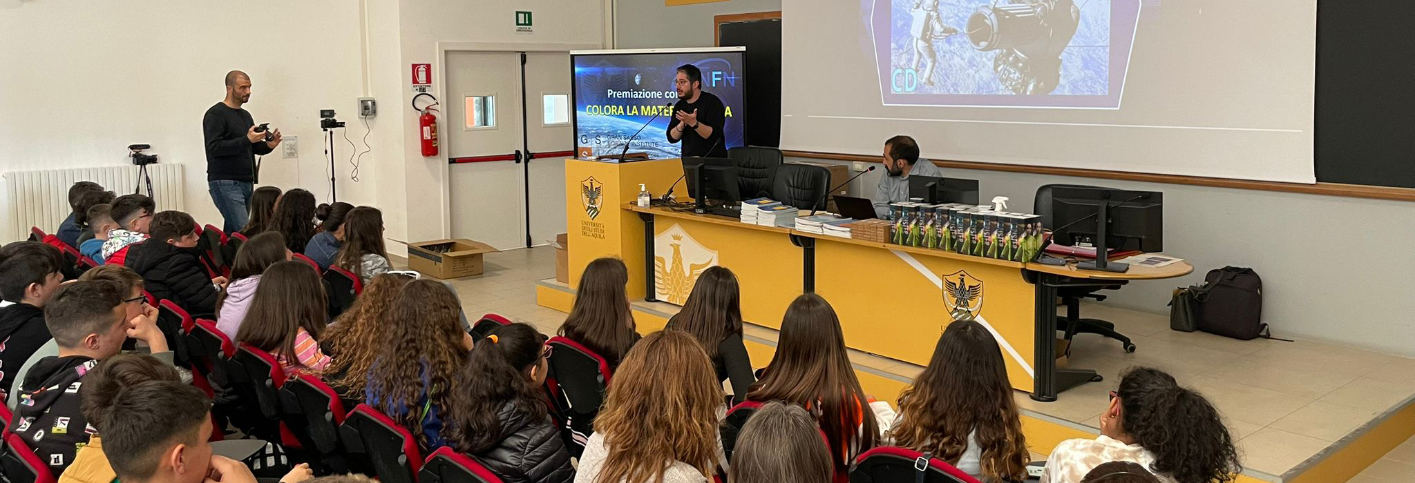 Premiazione concorso “Colora la Materia Oscura”