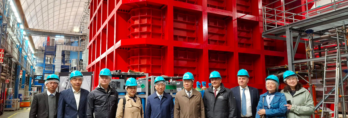 Il Viceministro Cinese Chen Jiachang in visita ai  Laboratori del Gran Sasso